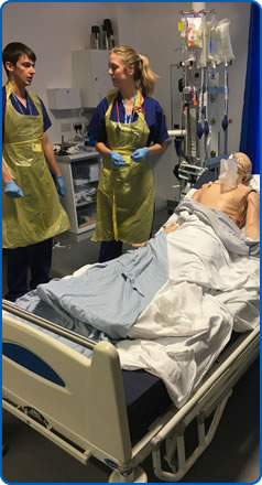 Southmead Hospital ICU Simulation Training.