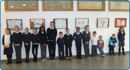 School children see their art exhibited at Southmead Hospital | North ...