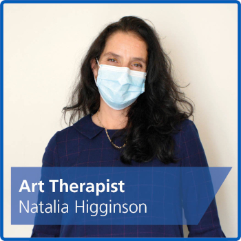 Photo of art psychotherapist, Natalia Higginson