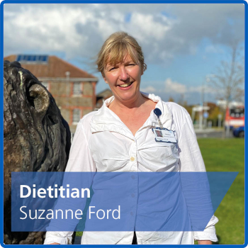 Photo of dietitian, Suzanne Ford