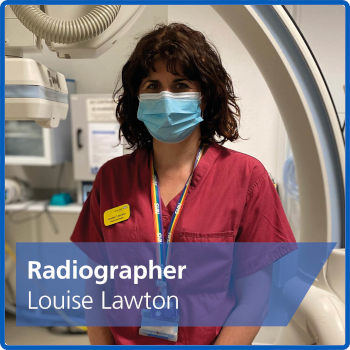 Photo of radiographer, Louise Lawton