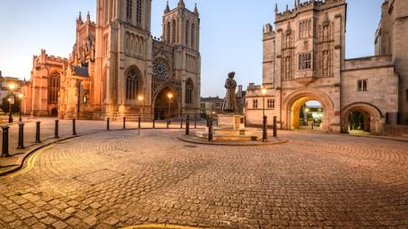 Bristol Cathedral in Twilight