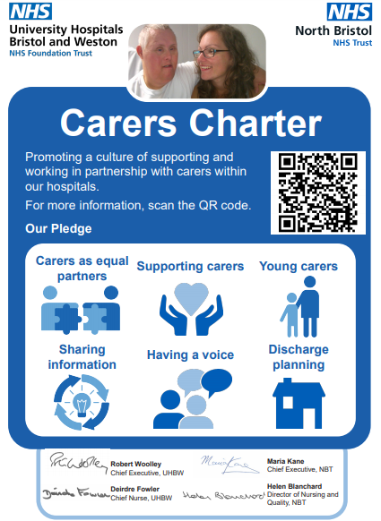 Our Carers Charter is our commitment to carers